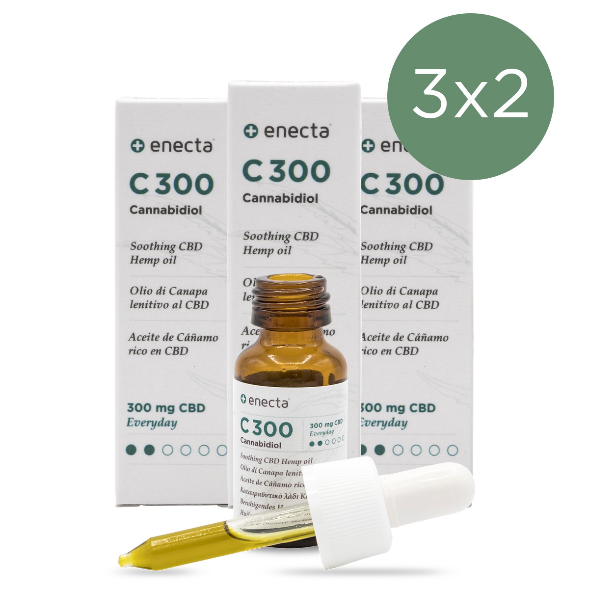 Oferta 3x2 Aceites Enecta 300 